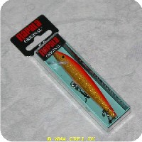 022677000565 - Rapala Original - Gold Fl Red - 9 cm. - Flydende