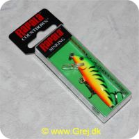 022677002057 - Rapala Countdown wobler - 5cm - 5g - Firetiger - synkende - Arbejdsdybde: 0.9-1.8m - Grøn/gul(orange med sorte streger