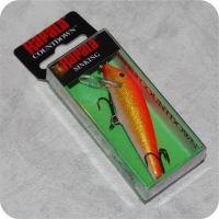 022677002361 - Rapala countdown wobler - 7cm - 8g - synkende - Gold Fl Red