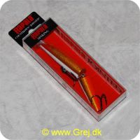 022677016238 - Rapala jointed synkende wobler - 11 cm - 16g - Gold Fl Red