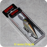 022677020556 - Rapala Shad Rap RS 5cm/9 gram - arbejdsdybde: 2.1-3.3m - Oliven/hvid