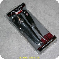 022677030128 - Rapala Soft Grip filetkniv 10 cm med skede og kniv sliber.