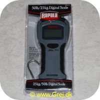 022677032566 - Rapala Pro Guide Digitalvægt Vejer op til 25 kg/50lb - RGSDS-50
