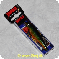 022677086118 - Rapala LC Langkastende - Perch - 8 cm - 7 gram - Sort/grøn/gul/orange