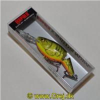 022677092218 - Rapala Jointed Shad Rap  - 7cm - 13 gram - farve: FCW - Fire Crawdad