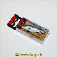 022677095363 - Rapala Team Esko - Flydende - 7cm - 6 gram - Blue Foil - Arbejdsdybde: 1.2 -1.8m (TE07 BF)
