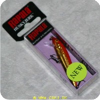 022677137124 - Husky Jerk - Gold FL Red - 3 gram - Vægtløs