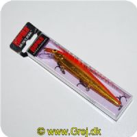 022677137155 - Husky Jerk - Gold Fl. Red - 12 cm - 13 gram - Vægtløs