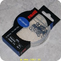 022677148922 - Rapala Rolling Swivel - 9 stk. - Str. 2 - Holder til 43 kg. - I praktisk æske