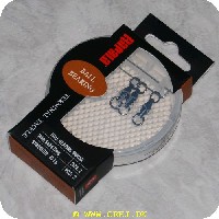 022677149028 - Rapala Ball-Bearing With Solid Ring Swivel - 3 stk. - Str. 2 - Holder til 25 kg - RTT2102