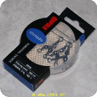 022677149752 - Rapala Swivel Three-way - 3 stk.- Str. 6*8- Holder til 27 kg. - I praktisk æske