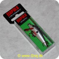 022677151090 - Rapala Countdown  - 5cm - 5 gram - Bleeding Pearl - Arbejdsdybde: 0.9 -1.8m