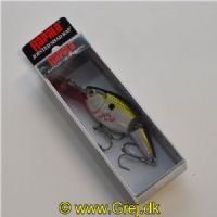 022677155883 - Rapala Jointed  Shad Rap - Suspending - Farve: Bleeding Olive Fl. - 7cm/13g - Arbejdsdybde:2.1-4.5m