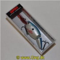 022677157641 - Rapala Jointed Shad Rap  - 7cm - 13 gram - farve: BBSD - Bleeding Blue Shad