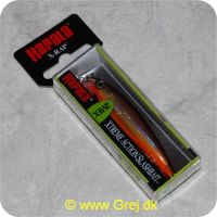 022677166896 - Rapala X Rap Action Slashbait - 6cm - 4 gram - Rusty Crawdad