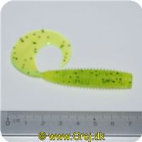 022677173559X - Trigger X Carnassier 10cm - Swimming Grub - Chartreuse Pepper 1stk.