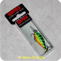 022677194158 - Rapala Ultra Light Shad - Firetiger - 4cm/3g - Arbejdsdybde: 1.2-1.5m