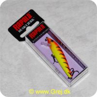 022677199658 - Rapala Husky Jerk - 6cm - 3 gram - Hot Tiger - Orange/gul med sorte streger - Arbejdsdybde: 1.2-1.8m - Har samme vægtfylde som vand