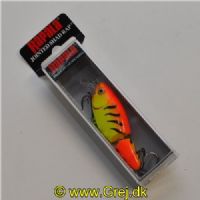 022677210186 - Rapala Jointed Shad Rap  - 5cm - 7 gram - Hot Tiger - Arbejdsdybde: 0,6- 1,2m