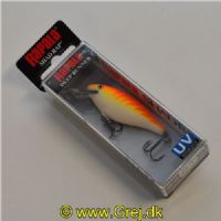 022677211602 - Rapala Shad Rap  - 5cm - 6 gram - Orange Tiger UV - Arbejdsdybde:1.2- 2.7m