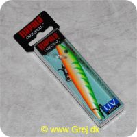 022677218359 - Rapala Original - 9 cm - 5 gram  - Green Tiger UV - Arbejdsdybde: 0.9-1.5m