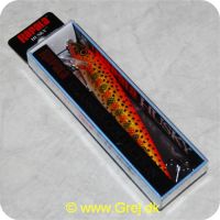 022677220932 - Rapala HuskyJerk - 13cm - 11 gram - Orange/beige med rødt og blåt