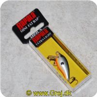 022677261010 - Rapala Mini Fat Rap - Orange Shad - 3 cm - DeepRunner - 4g