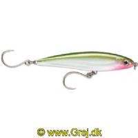 022677273082 - Rapala X-RAP Twitchin Minnow - 12cm - 26 gram - Olive Green - Saltvand