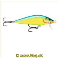 022677324210 - Rapala Countdown Elite - 5,5cm/5g - Gilded Parrot - Arbejdsdybde: 0,9-1,2m