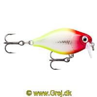022677339610 - Rapala X-Light series - 3,5cm/4g - Clown - Arbejdsdybde: 0,9 - 1,2m - Crank 03 Shallow Runner
