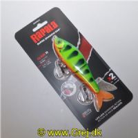 022677349152 - Rapala Super Shadow Rap - 11cm/45g - Fire Tiger - Arbejdsdybde: Variabel - SSDRG11 FT