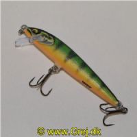 022677349749 - Rapala Floater Elite 85 - Gilded Perch - 8,5 cm - Flydende - FE85 GDP
