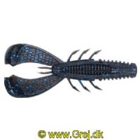 022677355573 - Rapala Crushcity - Cleanup Craw - Black Blue Flake - Soft Bait 8,8 cm - 2 stk