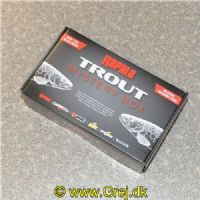 022677385327 - Rapala Trout Mystery Box - Vibrax Spinners, Rapala Wobler, Bluefox Møresilda, Værdi for over DKK 750