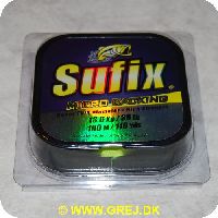 024777319950 - Sufix Micro Backing Line - 100 meter - Styrke/kg: 13,6 kg - Farve: Neon gul