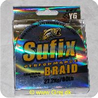 024777355910 - Sufix Performance Braid - 275 meter - 0,36mm - 27,2kg - Grøn