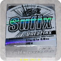 024777371095 - Sufix Duraflex line - Klar - 0,18mm - 300m - Brudstyrke 3,1 kg