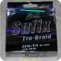 024777397347 - Sufix Tru-Braid fletline -0.10mm - 110m -3.6kg