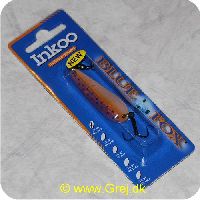 027752018497 - Blue Fox Inkoo blink - 12 g - 5cm - Brun m/sorte prikker/lysebrun