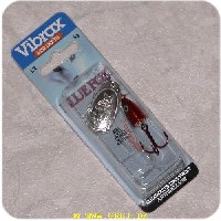 027752065798 - Vibrax - Sølvfarvet med rød krop - Mid Depth - Str. 3 - 8g - BFSD3 RS