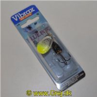 027752085871 - Blue Fox Flake str. 3 - 8g - Sølv/gul blad - Sort klokke med nister - BFF3 CBF