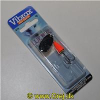 027752111853 - Vibrax Sort med Orange klokke - Mid Depth - Str. 2 - BFF2-BKFR
