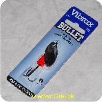 027752113826 - Vibrax Bullet str. 3 - 11g - Sølvblad  - Orange messing klokke