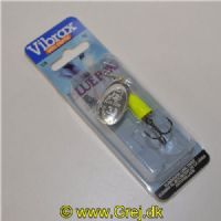 027752603112 - Vibrax Sølv blad og Gul klokke - Mid Depth - Str. 3 - 8g - BFF3-SFY