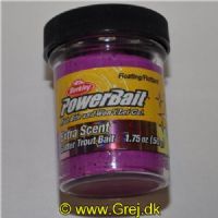028632022559 - Powerbait med glimmer - NYMPH (rødlilla) ekstra scent