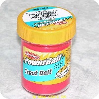 028632035498 - PowerBait uden glimmer - FLUORESCENT RED