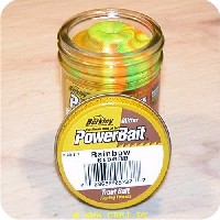 028632057377 - PowerBait med glimmer - RAINBOW ekstra scent