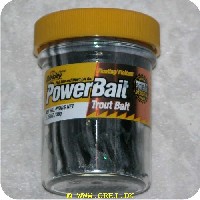 028632111116 - PowerBait med glimmer - BLACK / WHITE