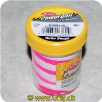 028632135549 - PowerBait med glimmer - BUBBLEGUM (lyserød / hvid) 42% stærkere - GLOW