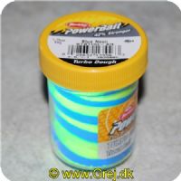 028632135563 - PowerBait med glimmer - BLUE NEON (blå / gul) 42% stærkere - GLOW